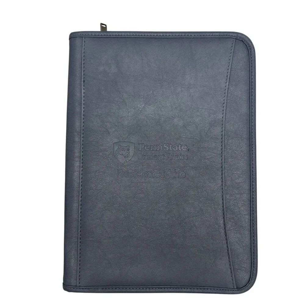 Penn State Student Affairs Residence Life Blue Zipper Portfolio